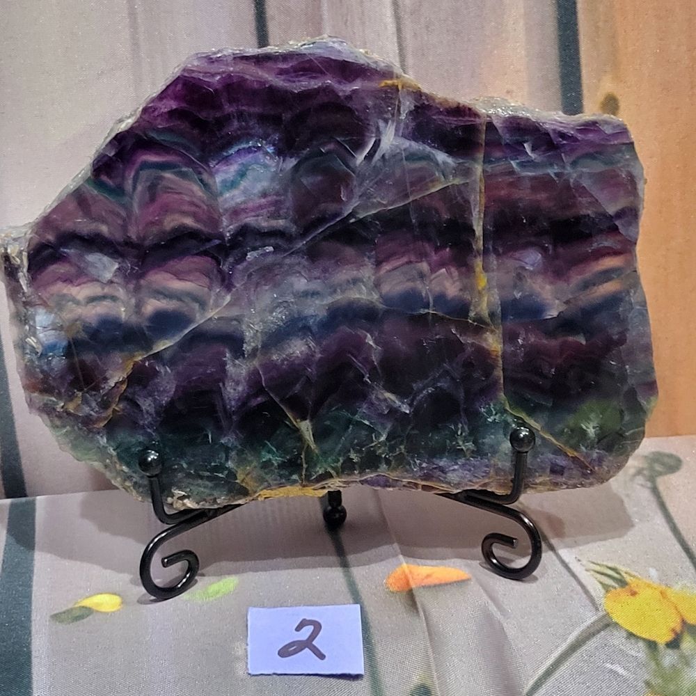 FluoriteβSlabβ - Picture 7 of 13